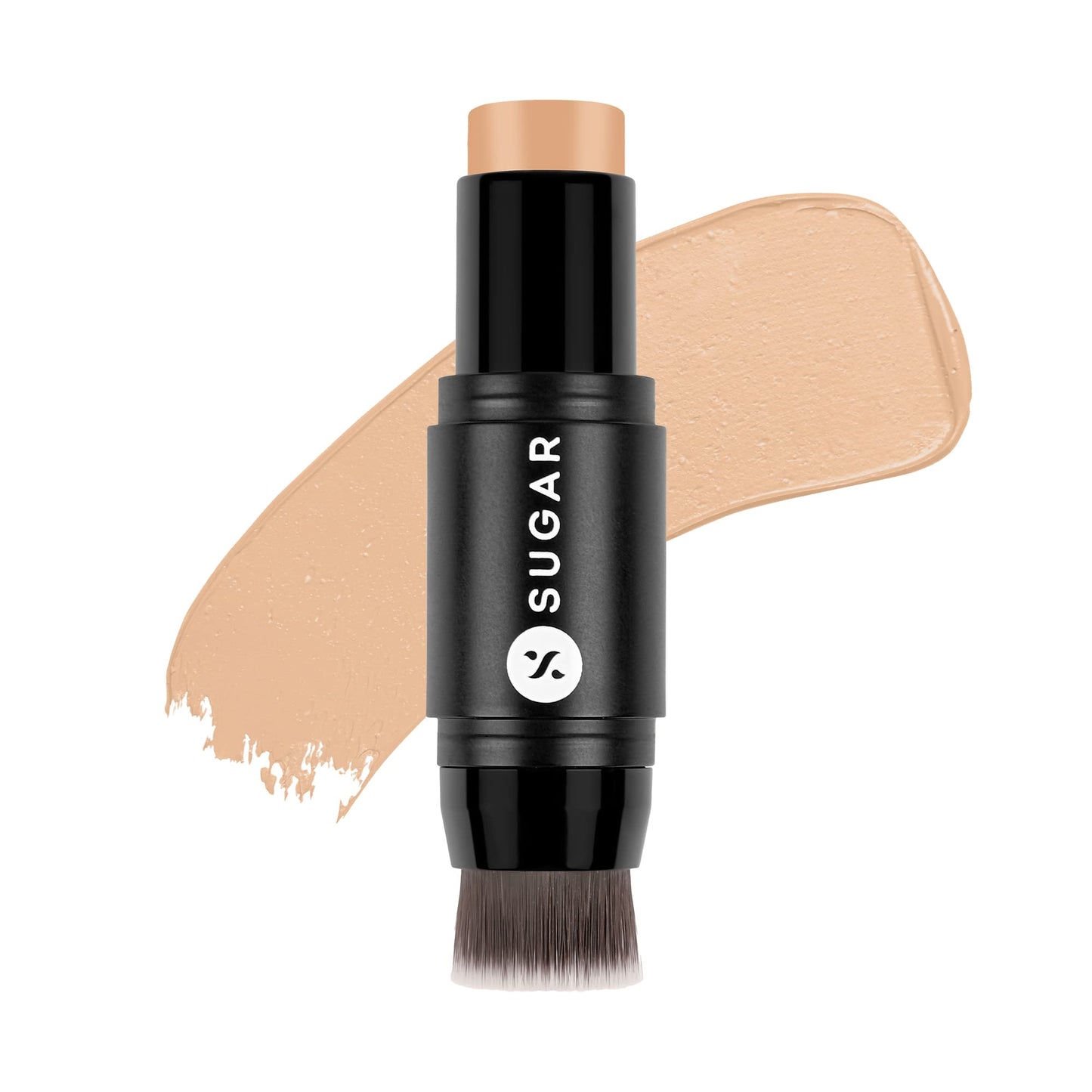 SUGAR Cosmetics Ace Of Face Foundation Stick with In-Built Brush | Lasts 24hrs | Full Coverage Foundation for Women| 7gm - 37 Freddo