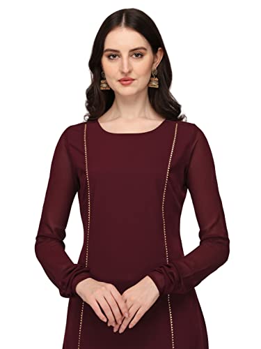 Ready to shine this festive season? FIORRA's Maroon Kurta set is here