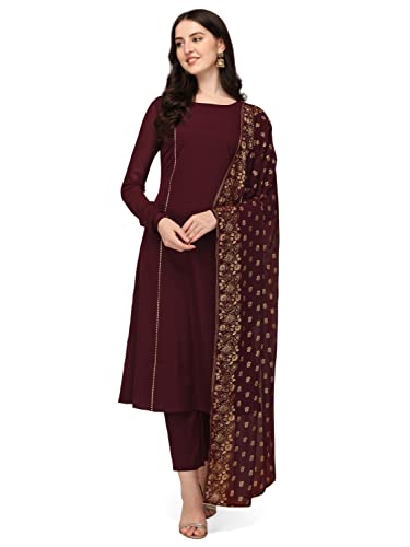 Ready to shine this festive season? FIORRA's Maroon Kurta set is here