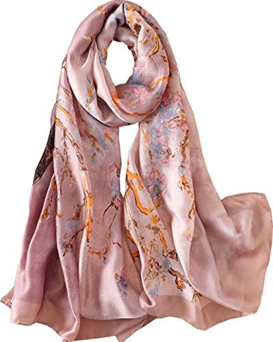 Fatimiyah Enterprises Silk Stole for Women (size 72 * 36") FSS-10182