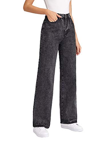 KOTTY Womens High Rise Cotton Lycra Jeans(AW_Black,26)