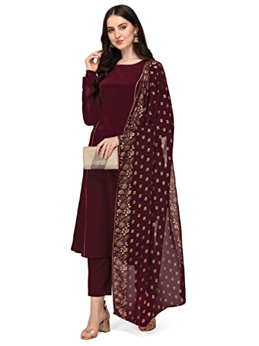 Ready to shine this festive season? FIORRA's Maroon Kurta set is here