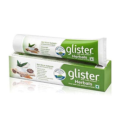 Amway Glister Multi Action & Glister Herbal Sensitivity Relief Toothpaste (190 gm each)