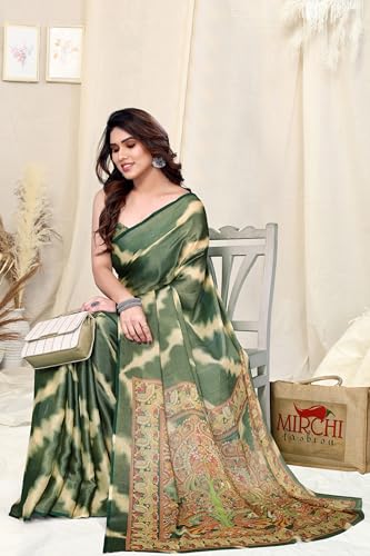 printed saree with beautiful pallus