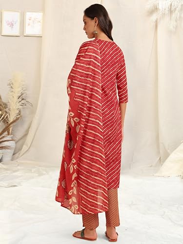 leharia printed kurta set