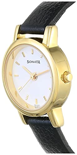 Sonata Analog White Dial Women's Watch-NL8976YL02W/NP8976YL02W